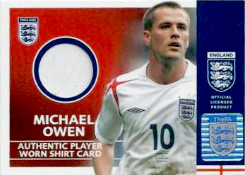 Topps England National Team Set 2005